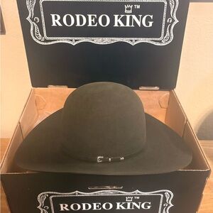 Rodeo King Men's Moss Green 7XXXXXXX Beaver cowboy hat size 7 1/2